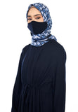 EPC Gamis Homedress Agatha - Navy Blue (Free Masker, Busui Friendly, Fit to XXXL)