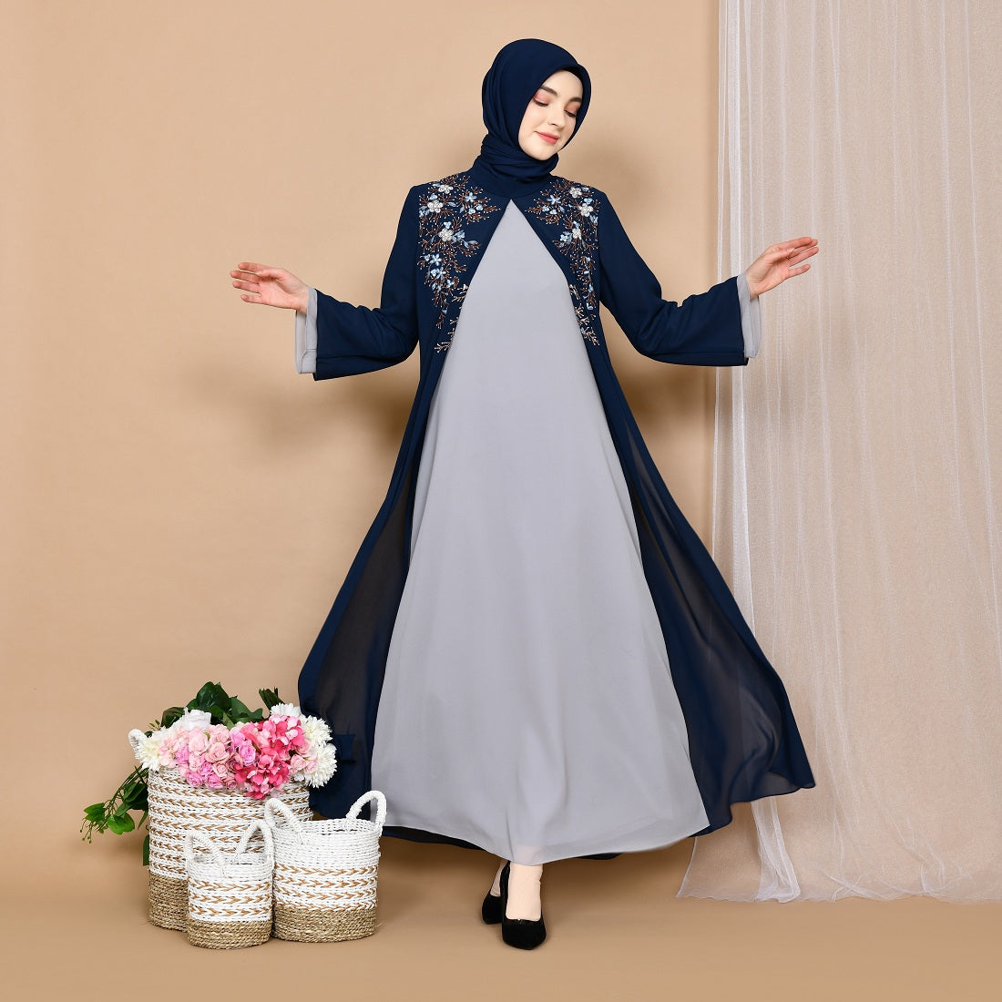 EPC Gamis Adele - Navy Grey
