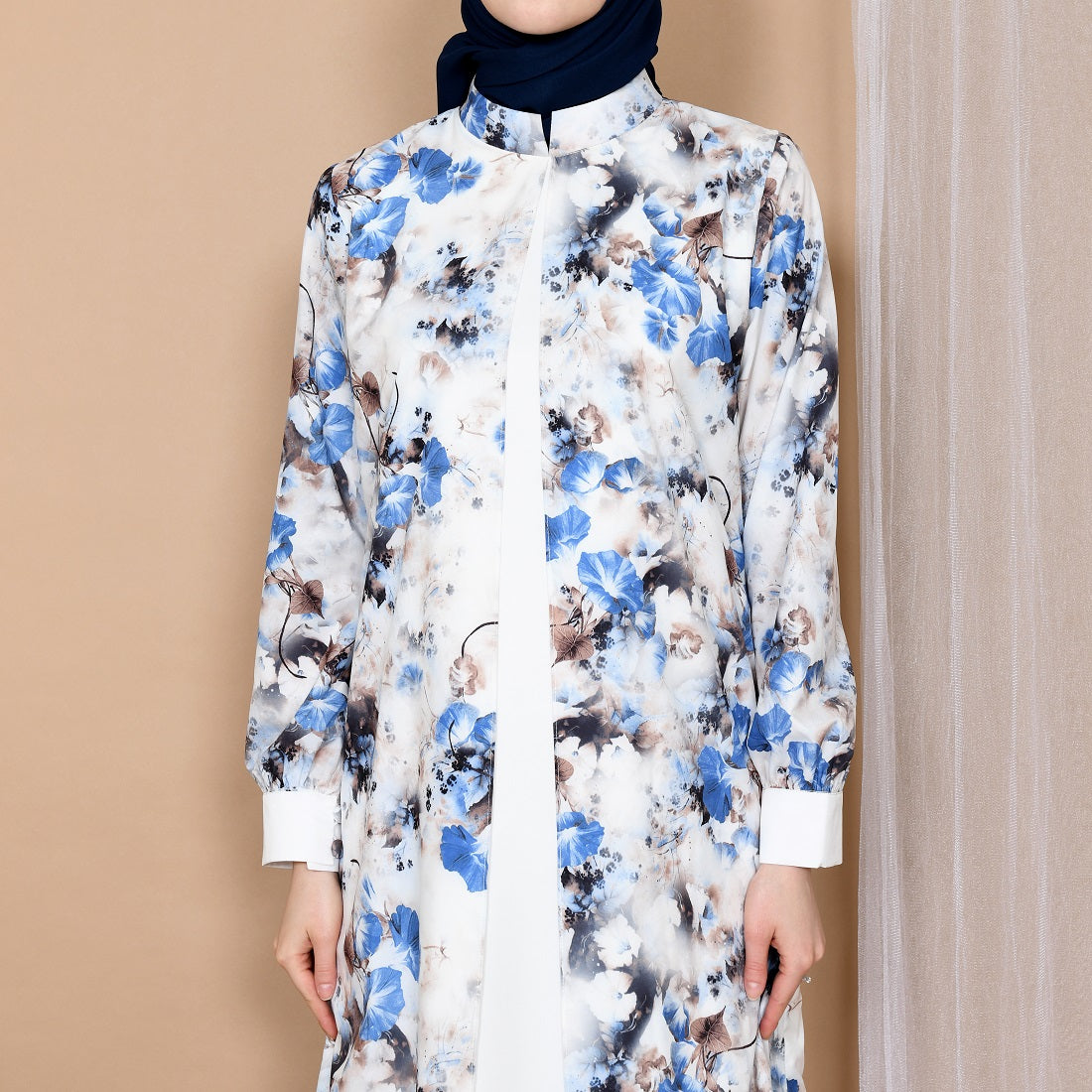 EPC Gamis Yolanda - Aquamarine Blue ( FREE Masker )