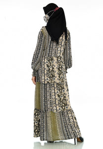 EPC Gamis Homedress Ophelia - Black (FREE Masker)
