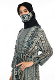 EPC Gamis Homedress Ophelia - Blue (FREE Masker)