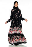 EPC Gamis Homedress Maya - Black ( FREE Masker )