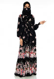 EPC Gamis Homedress Maya - Black ( FREE Masker )
