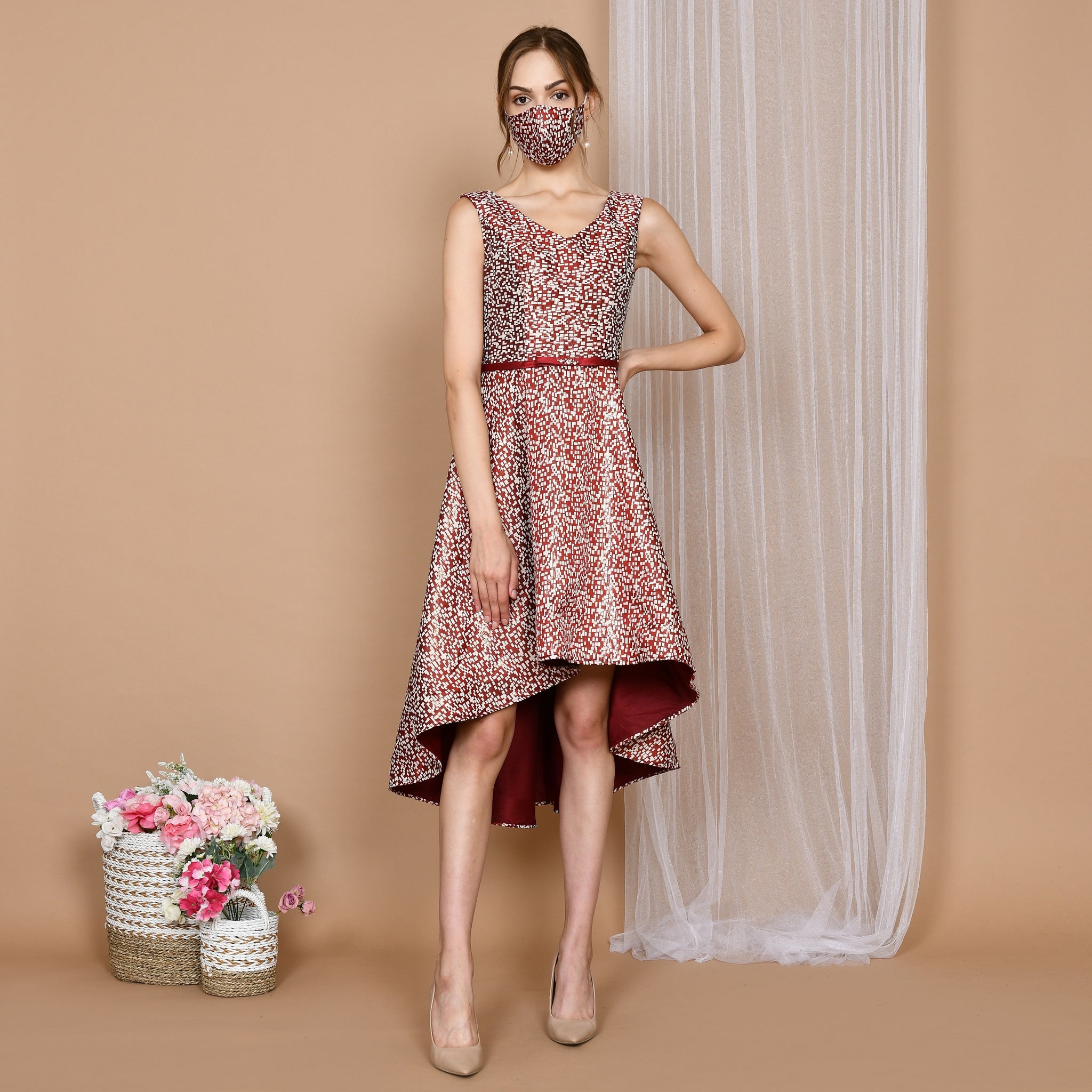 EPC Party Dress Onyx - Maroon