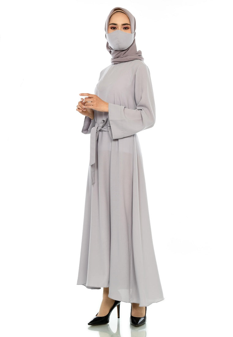 EPC Gamis Natalie - Light Grey ( Free Masker )