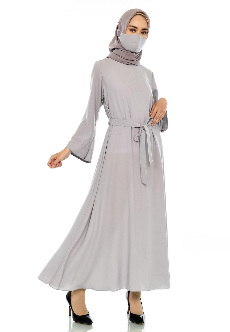 EPC Gamis Natalie - Light Grey ( Free Masker )