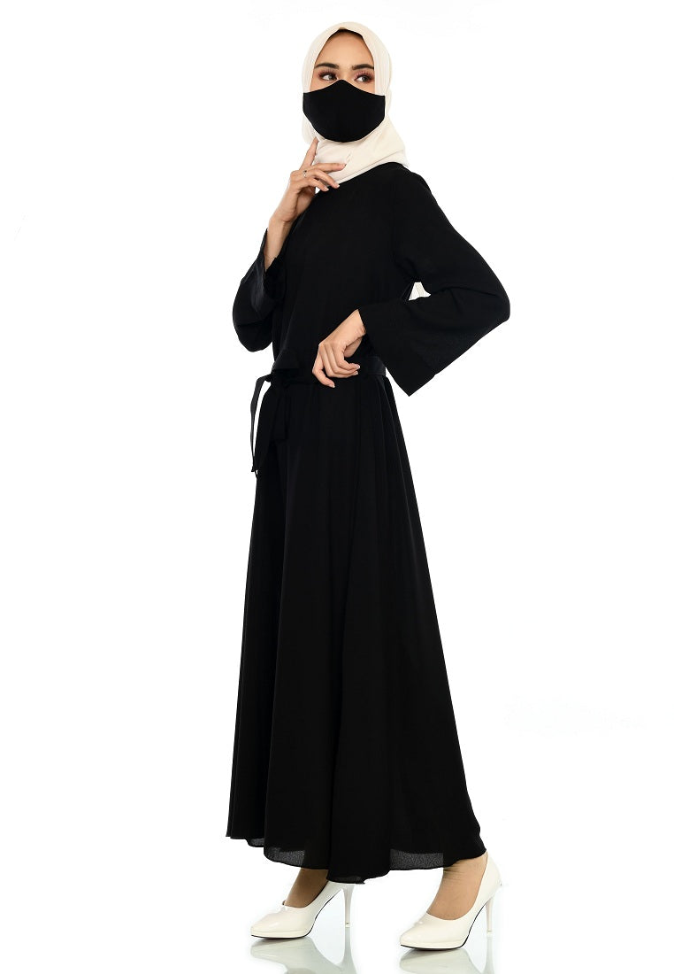 EPC Gamis Natalie - Black ( Free Masker )