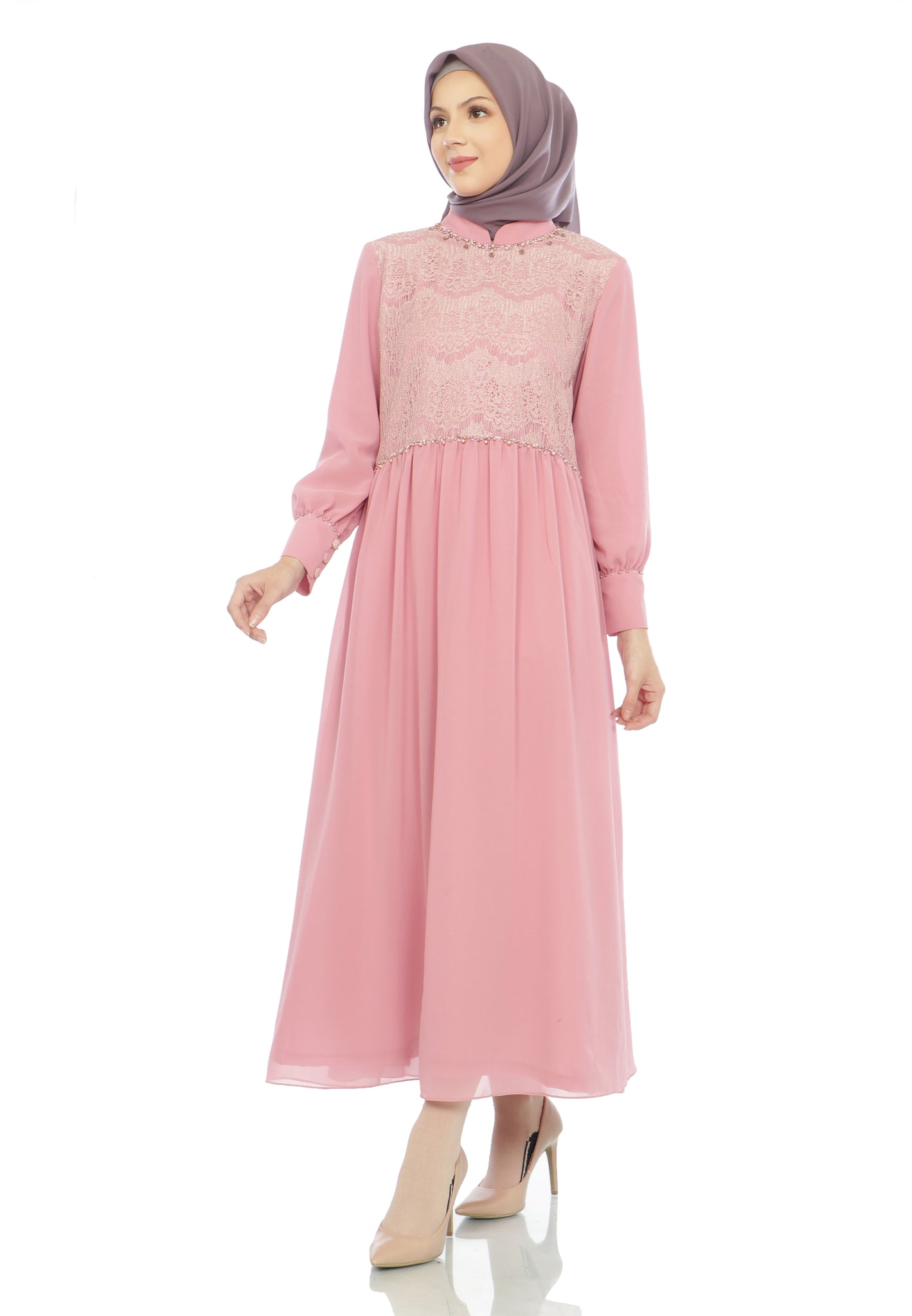 EPC Gamis Elizabeth Dusty Pink