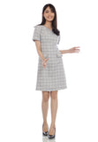 EPC Lumiere Dailywear - Gerbera Dress Grey (Free masker & box cantik)