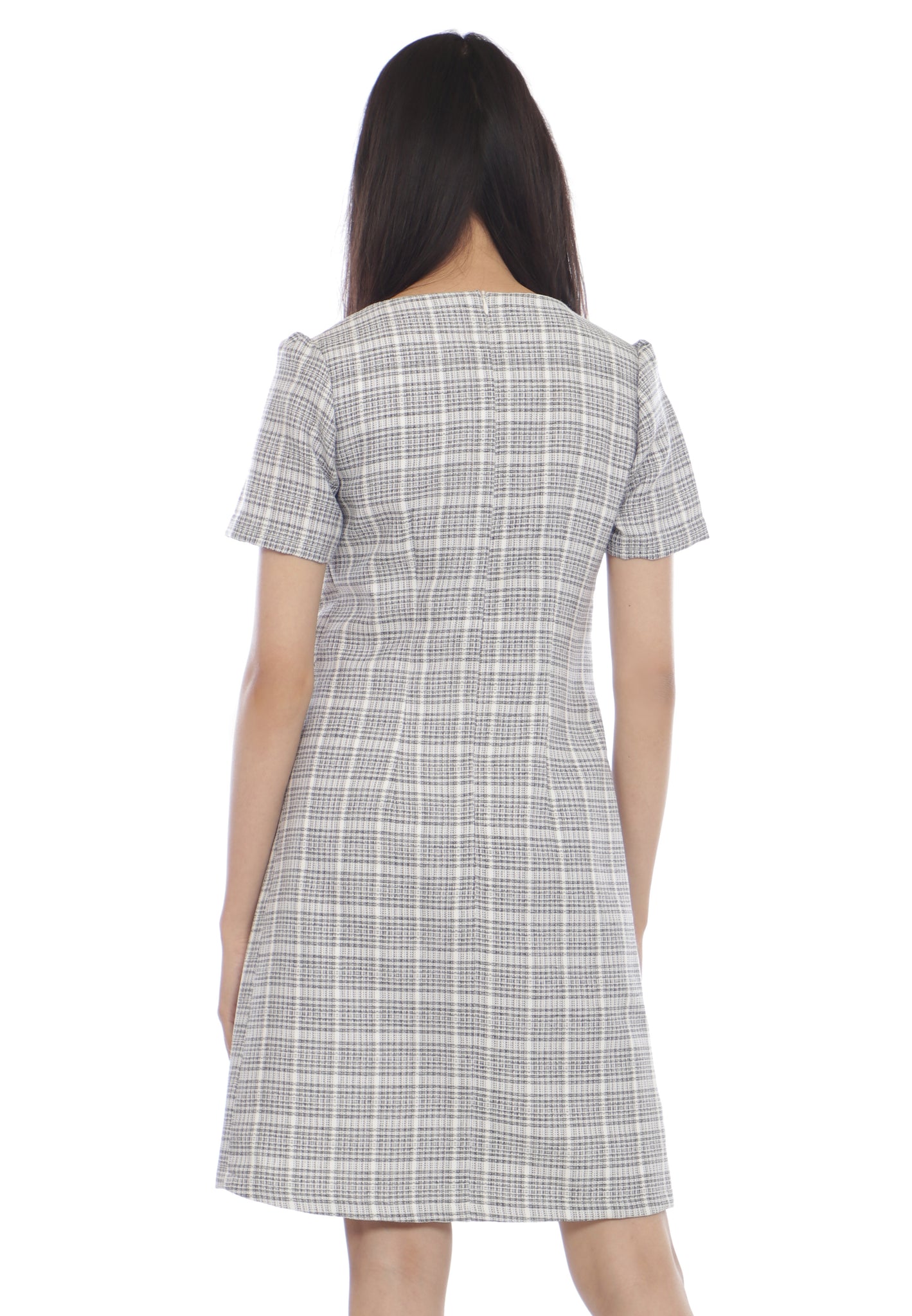 EPC Lumiere Dailywear - Gerbera Dress Grey (Free masker & box cantik)