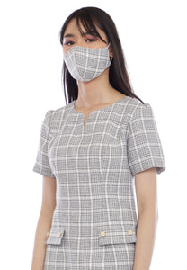 EPC Lumiere Dailywear - Gerbera Dress Grey (Free masker & box cantik)