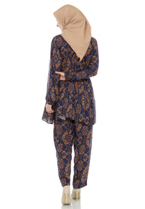 One Set Cassandra - Navy Blue  (FREE MASKER)