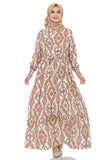 Gamis Homedress Anna - Broken White (Free Masker)