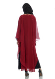 EPC Kaftan Roxane Maroon ( Free Masker )