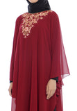 EPC Kaftan Roxane Maroon ( Free Masker )