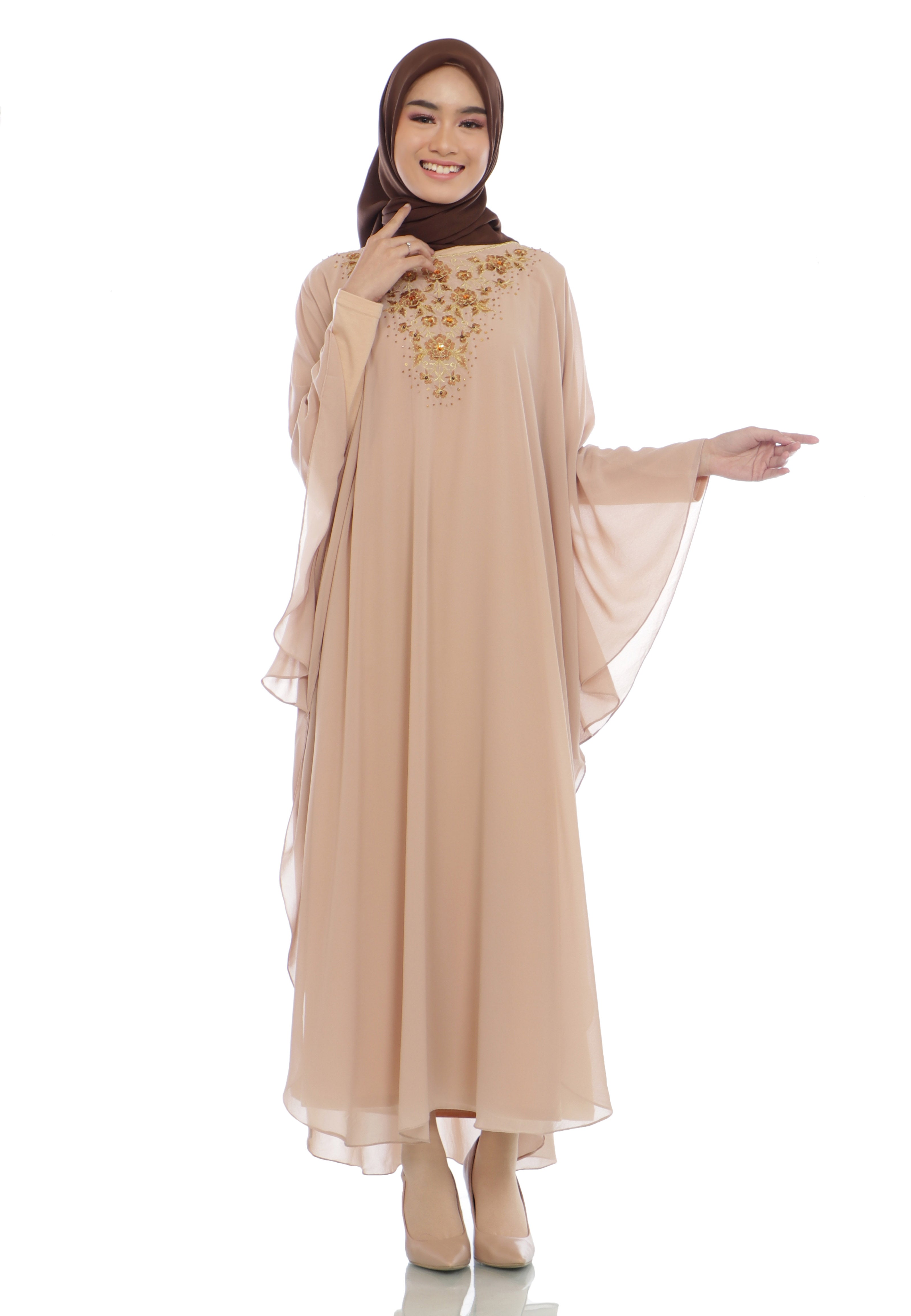 EPC Kaftan Roxane Cream ( Free Masker )