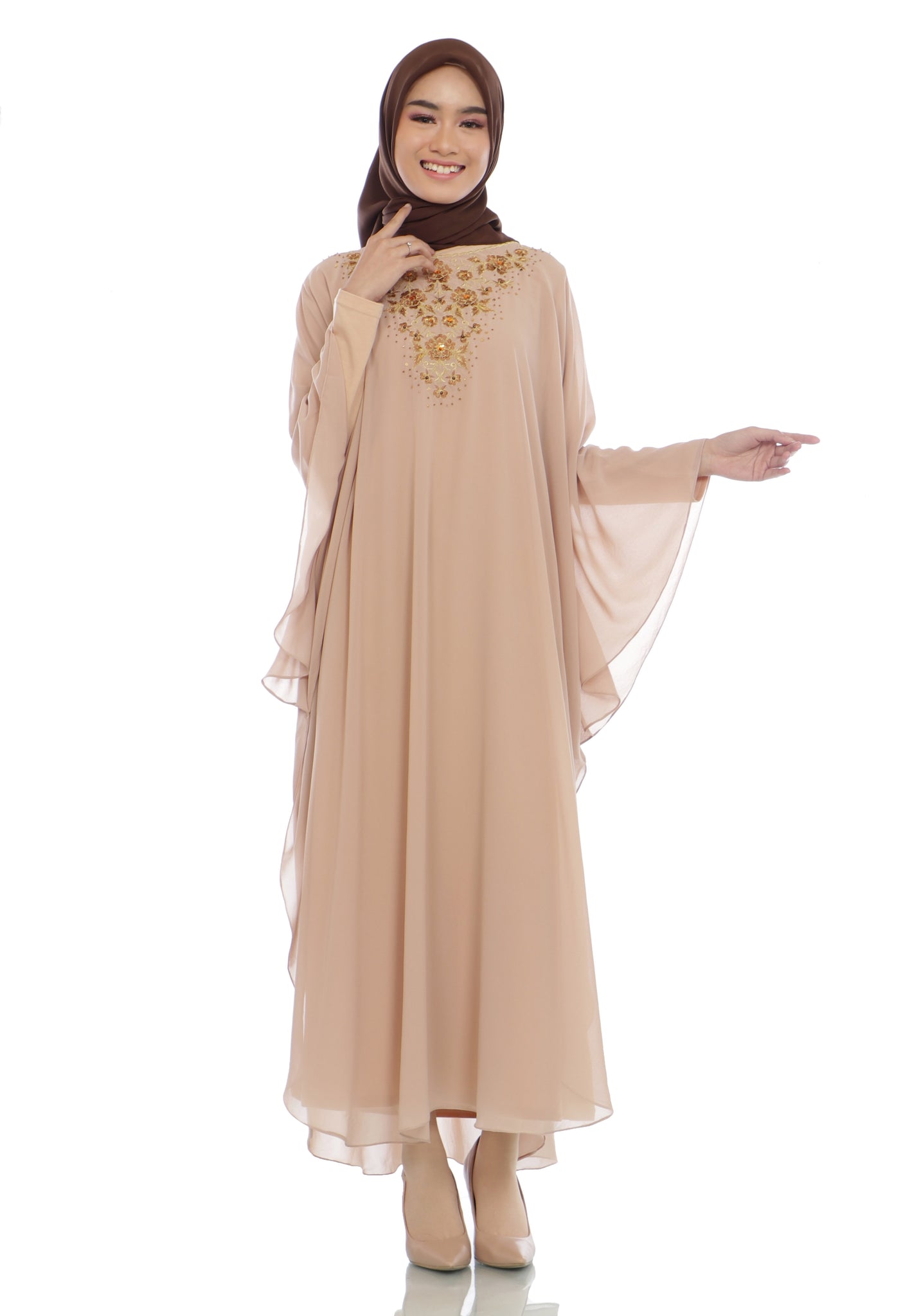 EPC Kaftan Roxane Cream ( Free Masker )