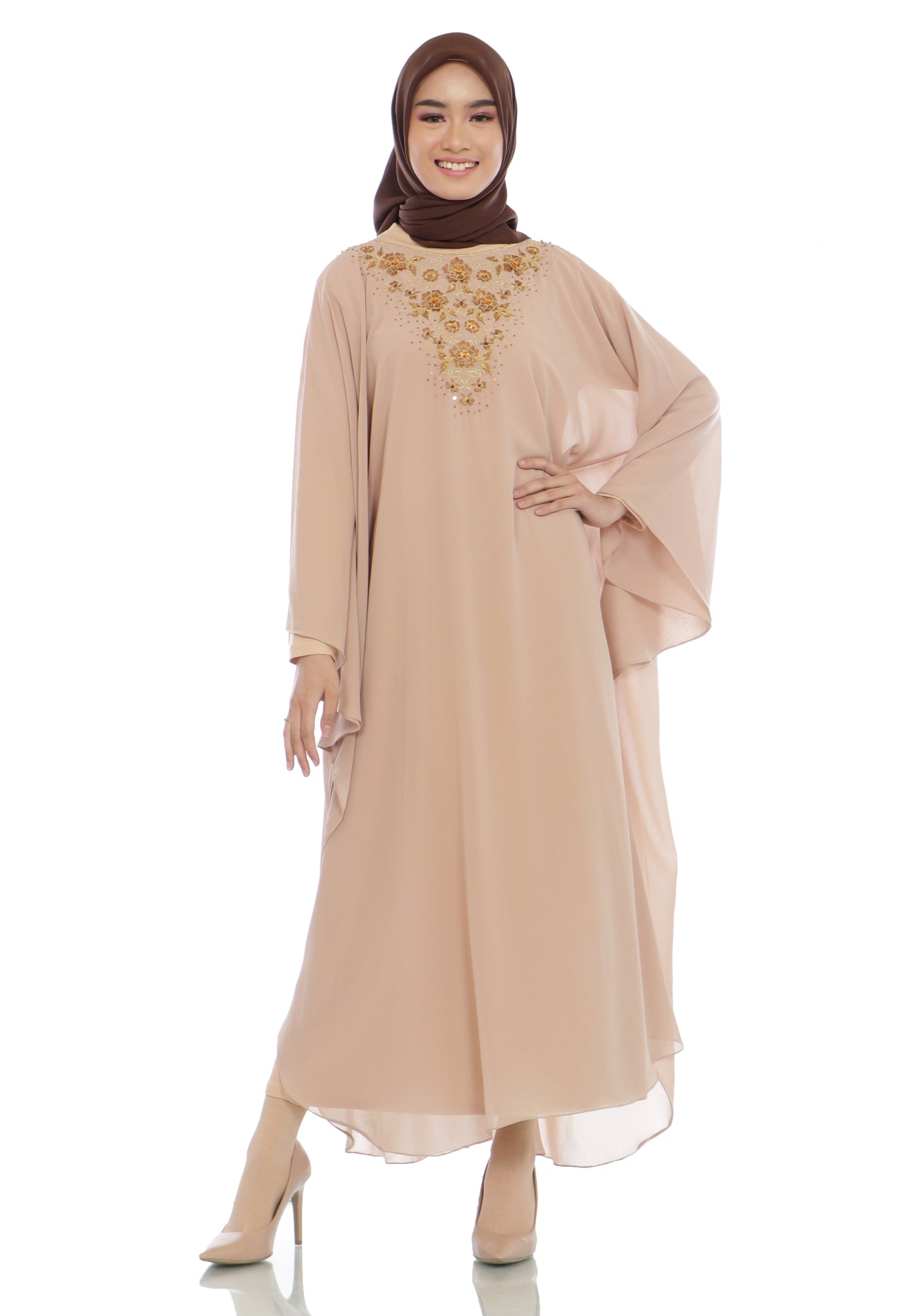 EPC Kaftan Roxane Cream ( Free Masker )