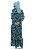 Gamis Homedress Eliana - Black (Free Masker)
