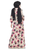 Gamis Homedress Azita - Cream (Free Masker)