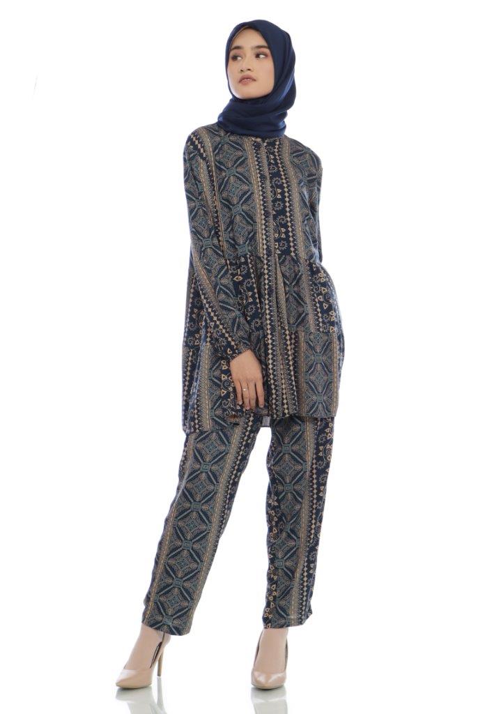 One Set Angelina - Navy Blue (FREE MASKER)