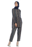 One Set Angelina - Navy Blue (FREE MASKER)