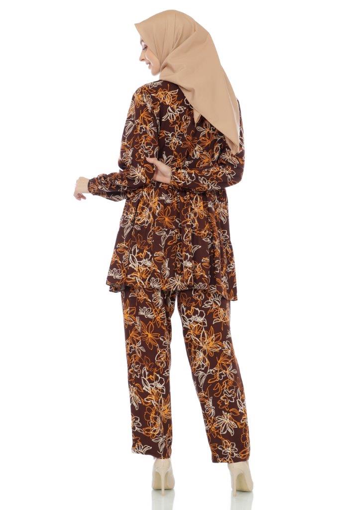 One Set Myra - Brown  (FREE MASKER)
