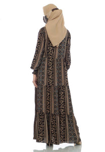 EPC Gamis Homedress Callie Black (Free Masker)