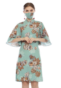 Lumiere Dailywear - Daisy Dress - Jade Green (Free Masker) (Free Box Cantik)