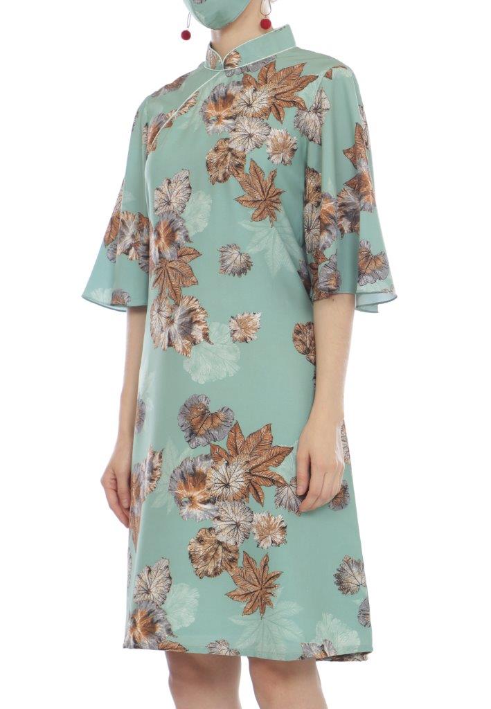 Lumiere Dailywear - Daisy Dress - Jade Green (Free Masker) (Free Box Cantik)