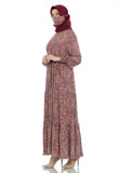 EPC Gamis Homedress Anastasia Red (Free Masker)