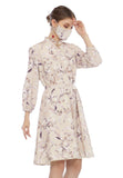Lumiere Dailywear - Aster Dress Sand (Free Masker) (Free Box Cantik)