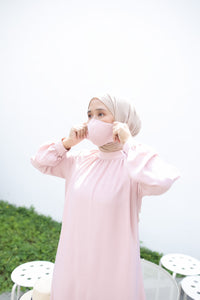 EPC Gamis Ava - Dusty Pink ( Free Masker )