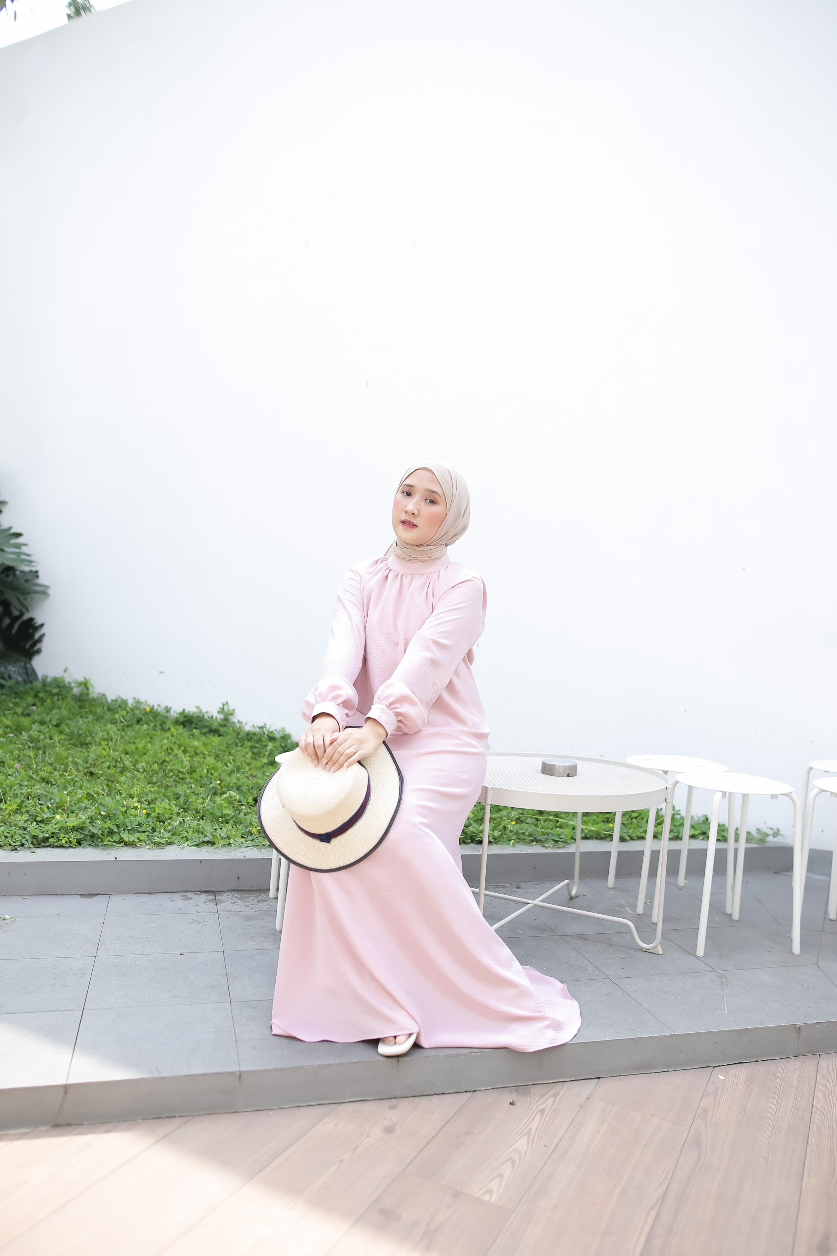 EPC Gamis Ava - Dusty Pink ( Free Masker )