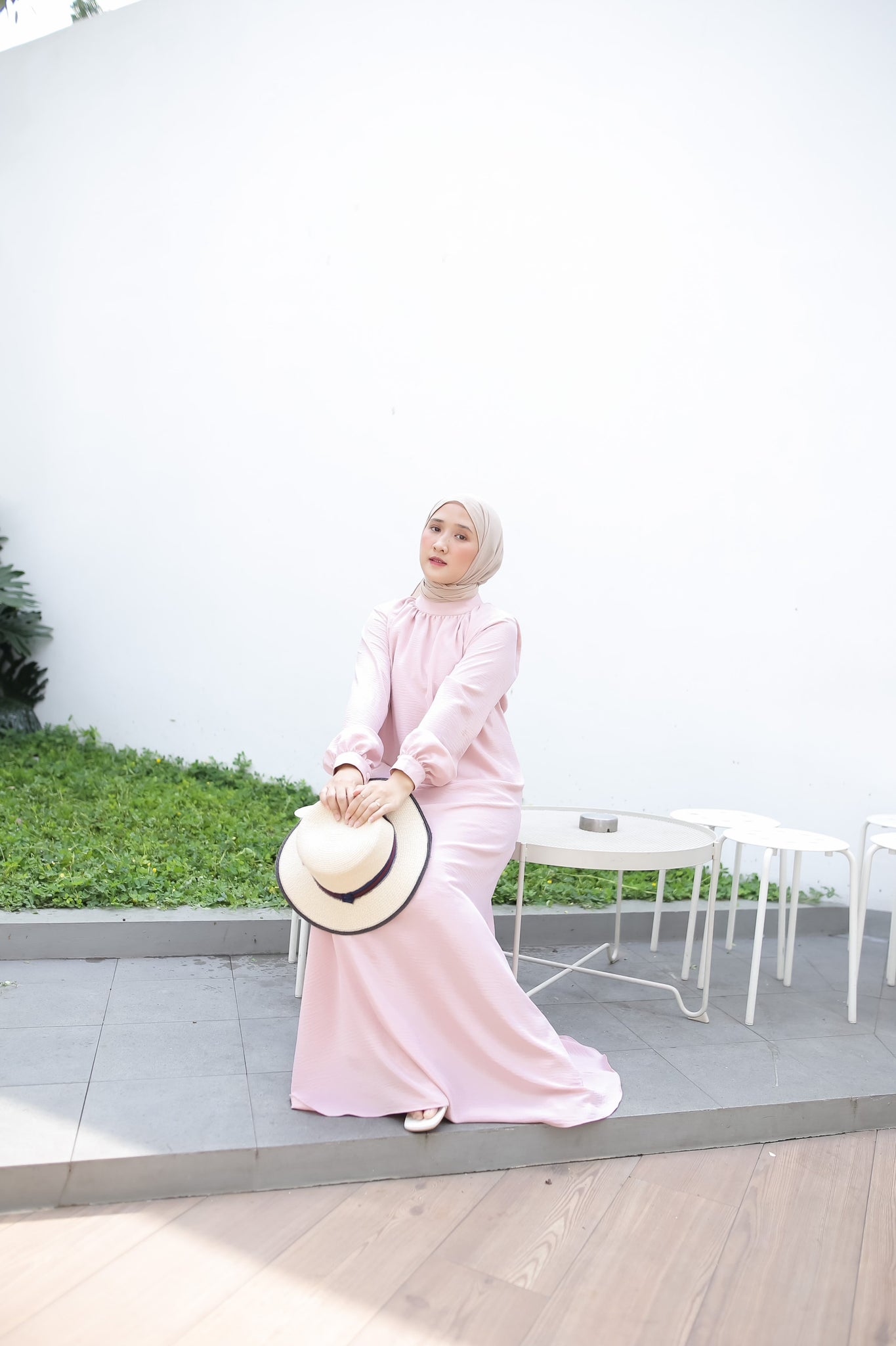 EPC Gamis Ava - Dusty Pink ( Free Masker )