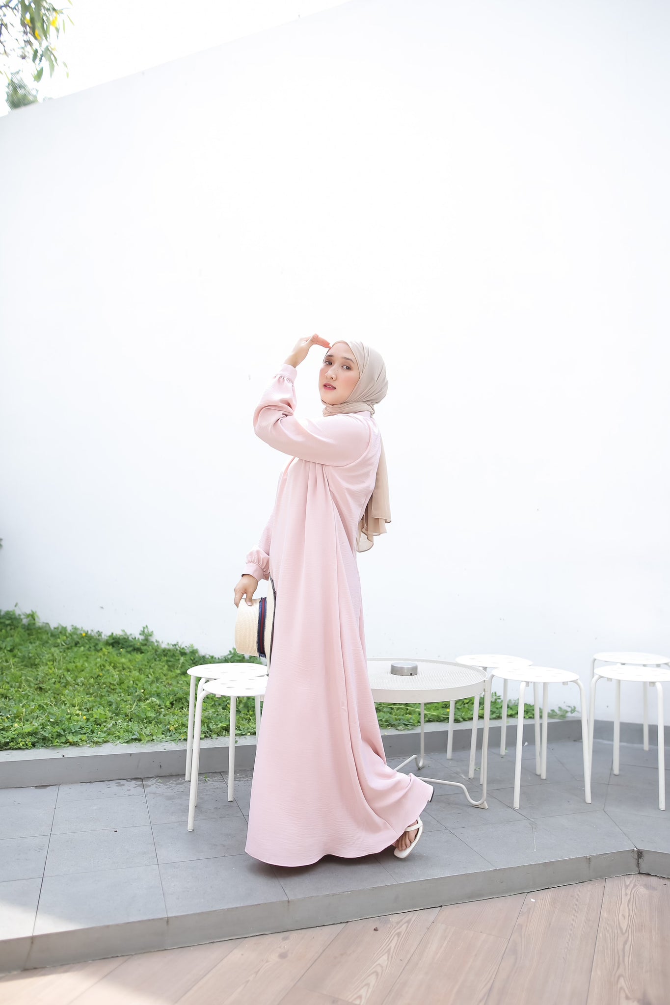 EPC Gamis Ava - Dusty Pink ( Free Masker )