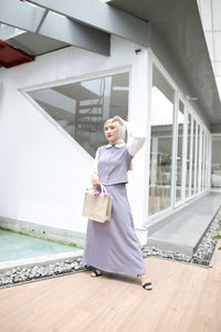 EPC Layla Set Skirt and Top - Grey ( Free Masker )