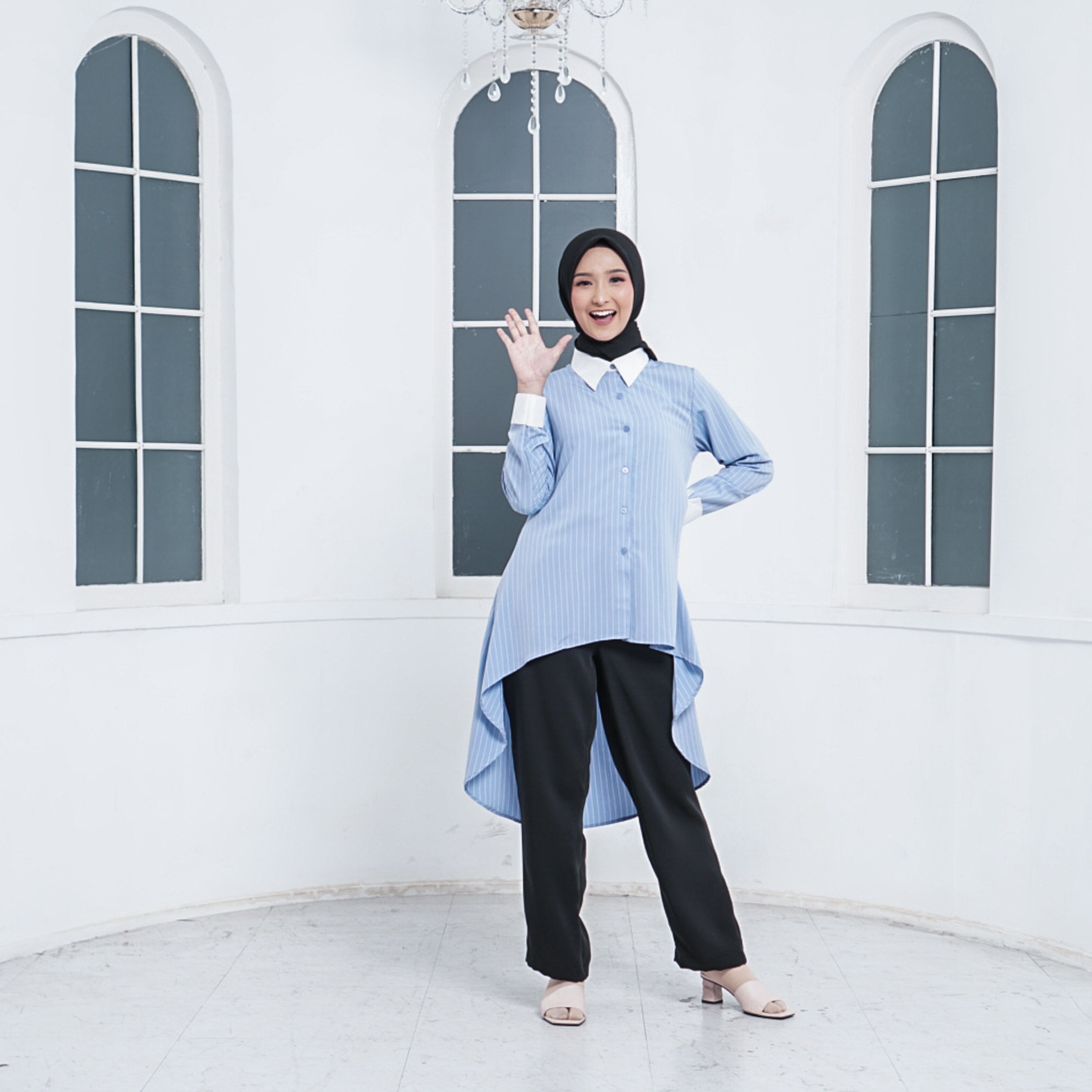 EPC Blouse Nicole - Light Blue